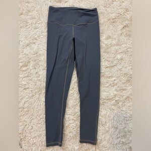 Prana leggings mid rise yoga pants grey size S skinny hidden pocket